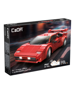 Cada Bricks RC - Red Shadow Race Car - 328Pcs 