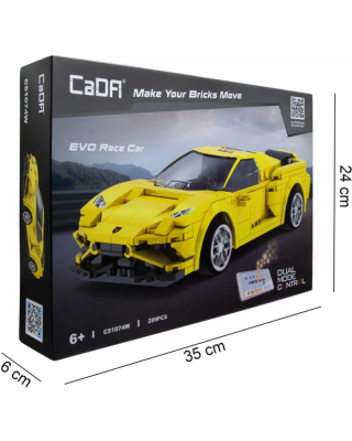 Cada Bricks RC - EVO Race Car - 289Pcs 