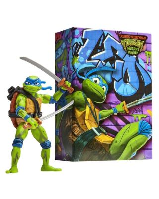 Action Figure Teenage Mutant Ninja Turtles Mutations - Comic Con - Leonardo 