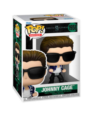 Bobble Figure Games - Mortal Kombat 2 POP! - Johnny Cage #1958 