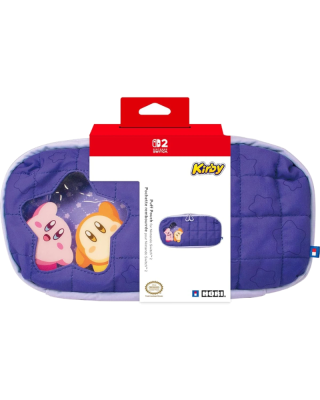 Torbica HORI Puff Pouch Black - Kirby And Waddle Dee 