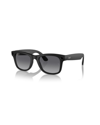Naočare Ray Ban Meta Wayfarer - Polarized Gradient Graphite - Matte Black M 