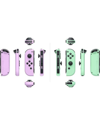 Gamepad Joy-Con Pair - Pastel Purple & Pastel Green + Switch Super Mario Party - 