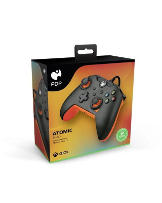 Gamepad PDP Atomic Black - Orange 