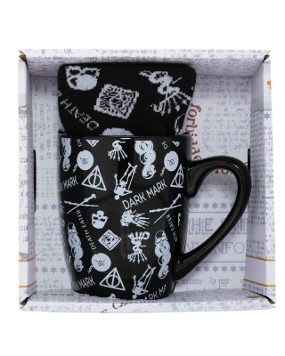 Gift Set - Harry Potter - Dark Arts - Šolja & Čarape 