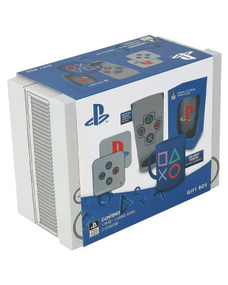 Gift Set - Playstation - Čaša & Šolja & Podmetači 