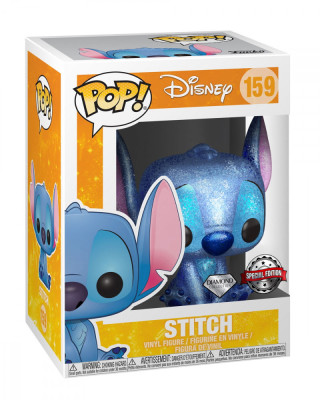 Bobble Figure Lilo & Stitch Pop! - Stitch Seated - Diamond Collection 