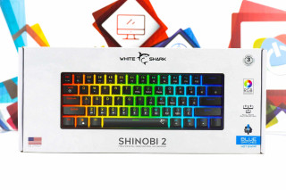 Tastatura White Shark Shinobi 2 TKL 60% Black 