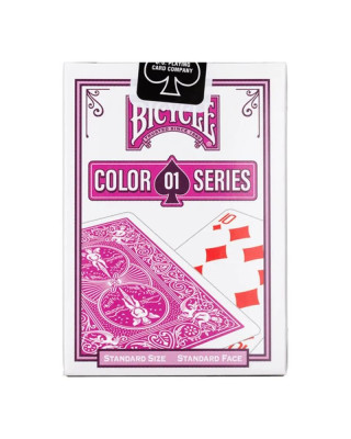 Karte Bicycle - Color Series - Berry 1 - Playing Cards 