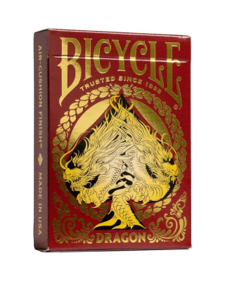 Karte Bicycle - Red Dragon - Playing Cards 