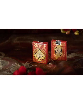 Karte Bicycle - Red Dragon - Playing Cards 