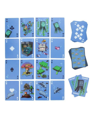 Karte Paladone - Minecraft - Waterproof Playing Cards 
