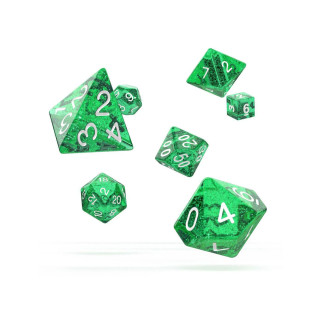 Kockice Oakie Doakie Dice RPG Set Speckled - Green (7) 