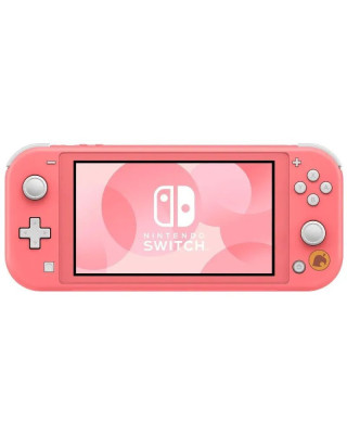 Konzola Nintendo Switch Lite - Coral - Isabelle's Aloha Edition + 12 Months Nint 