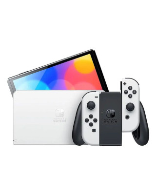 Konzola Nintendo Switch OLED (White Joy-Con) + Mario Kart 8 Deluxe Booster Cours 