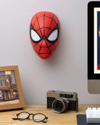 Lampa Paladone Marvel - Spiderman Mask Light 