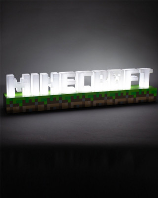 Lampa Paladone Minecraft Logo Light 