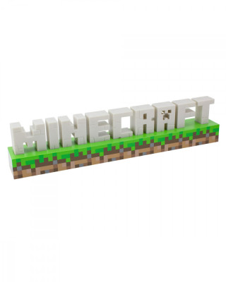 Lampa Paladone Minecraft Logo Light 