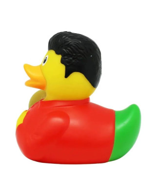 Lilalu Patkica - Football Star - Rubber Duck - green 
