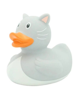 Lilalu Patkica - Grey Cat - Rubber Duck 