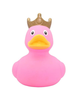 Lilalu Patkica - Rubber Duck with Crown - pink 
