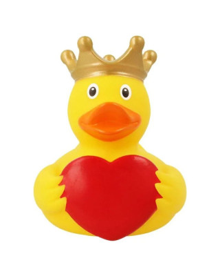 Lilalu Patkica - Rubber Duck with greeting heart 