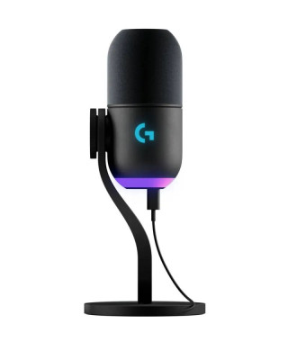 Mikrofon LogitechYeti GX Black - Dynamic RGB Gaming Microphone with LIGHTSYNC 