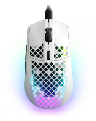 Miš SteelSeries AEROX 3 - Snow 