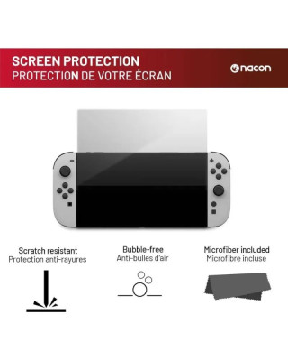 Nacon Switch 2 Starter Pack Red - (Pouch, Screen Protector, Box For 4 Games) 
