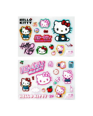 Naljepnice Paladone - Hello Kitty Puffy Gadget Decals 
