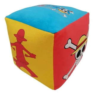 Plush One Piece -  Cubo Monkey D.Luffy 