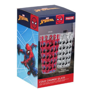 Čaša Paladone Marvel - Spider-Man - Cold Change Glass 
