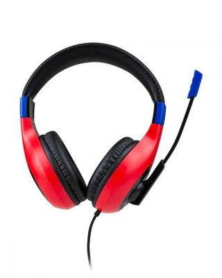 Slušalice BigBen Wired Stereo Headset - Red & Blue 