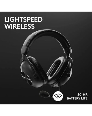 Slušalice Logitech G PRO X 2 Wireless Lightspeed - Black 