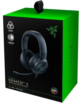 Slušalice Razer Kraken V3 X - Black 