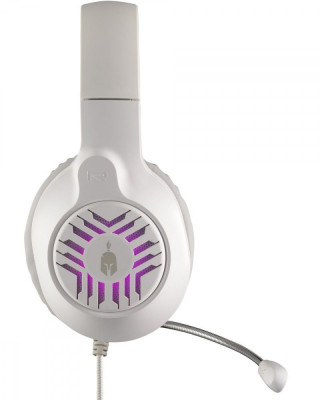 Slušalice Spartan Gear Medusa - White/Grey 
