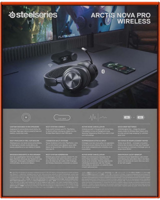 Slušalice Steelseries Arctis Nova Pro Wireless 