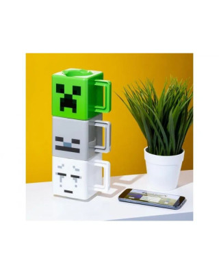 Šolja Paladone Minecraft - Set of 3 Stacking Mugs 