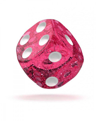 Kockice Oakie Doakie Dice D6 16 mm Speckled - Pink (12) 