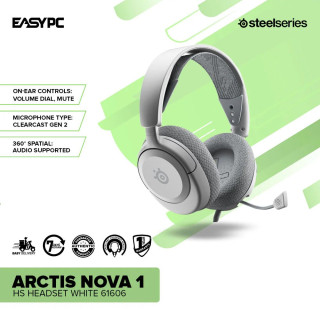 Slušalice Steelseries Arctis Nova 1p - White 