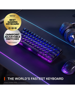 Tastatura Steelseries APEX PRO Mini 60% Wireless 