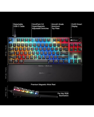 Tastatura Steelseries APEX PRO Gen 3 