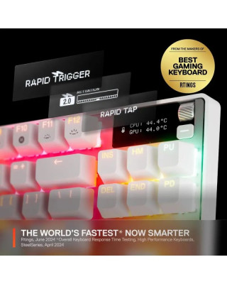Tastatura Steelseries APEX PRO TKL White Gen 3 