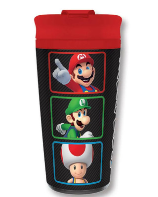 Termos šolja Super Mario - Colour Blocks - Metal Travel Mug 