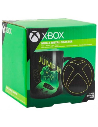 Šolja i Podmetač Xbox - Mug & Metal Coaster 