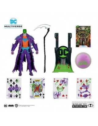 Action Figure DC Multiverse - Batman (Dark Nights - Death Metal) Jokerized (Gold 