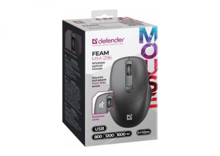 Miš Defender Feam MM-296 - Wireless Optical Mouse - Black 