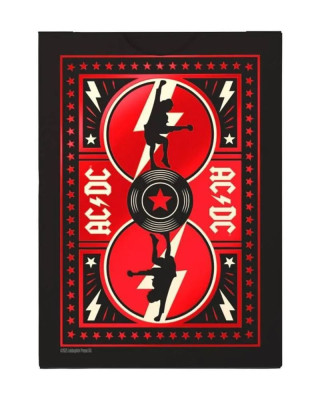 Karte Bicycle Creatives - AC/DC - Playing Cards 