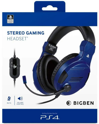 Slušalice Bigben Stereo Gaming Headset V3 - Black & Blue 