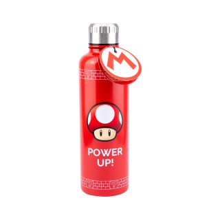 Boca Paladone Super Mario - Power Up - Metal Water Bottle 